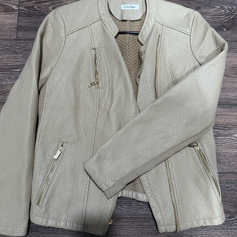 Calvin Klein Beige Women's Jacket